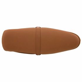Selle brune NISA RAL 8002 avec serrure et sangle