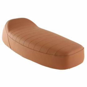 NISA Sport Seat Ancelotti marron RAL 8002 avec serrure pour Vespa 160/180/Rally