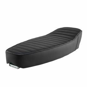 NISA Selle Sport 2 Noir Siège Matelassé avec Verrou Sans Sangle