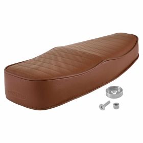 NISA WAVE Siège de sport marron RAL 8002 texturé sans sangle