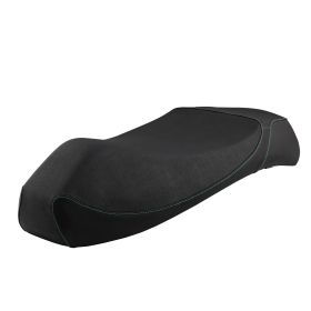 NISA Sport-Sattel schwarz mit blauen Akzenten