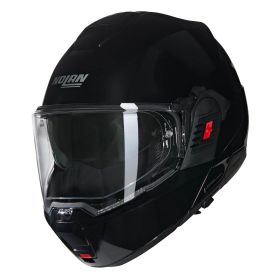 Casco modulare reversibile NOLAN N120-1 Classico 301 nero lucido