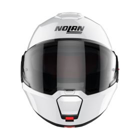 Modulhelm NOLAN N120-1 Classic N-COM 005 in glänzendem Weiß