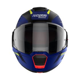 Modular Helmet NOLAN N120-1 Nightlife N-COM 028 Matte Black Blue Cayman