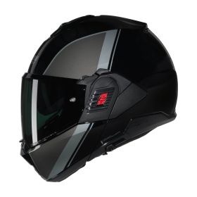 NOLAN N120-1 Verniciatura Speciale Wendbarer Modularer Helm 341 schwarz grau