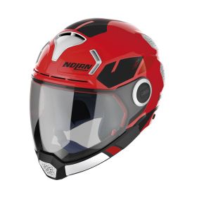 Enduro Helm NOLAN N30-4 VP Blazer 022 Racing Rot Weiß