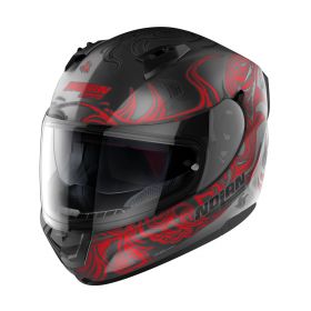 Full Face Helmet NOLAN N60-6 Muse 070 Matte Lava Grey Red
