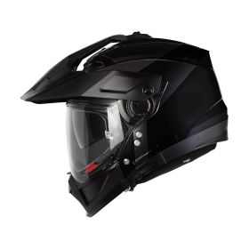 NOLAN N70-2 X Classico Modularer Enduro Helm 301 Glänzend schwarz