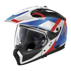 Modular Helmet NOLAN N70-2 X Skyfall N-COM 060 Glossy White Red Blue