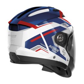 Modular Helmet NOLAN N70-2 GT Switchback N-COM 061 Glossy White Blue