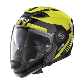 Modular Helmet NOLAN N70-2 GT Jetpack N-COM 065 Glossy Black Yellow