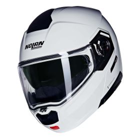 Casque modulable NOLAN N90-3 Classico 305 blanc métallisé
