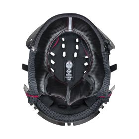 Interno Casco CLIMA COMFORT Taglia XL Nero Rosso NOLAN N33 / EVO Cerniera dal 2016