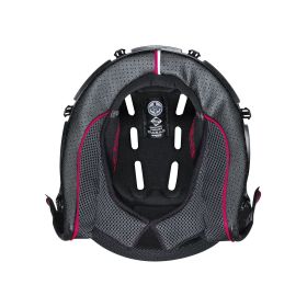 Interno Casco CLIMA COMFORT N-COM Taglia XXS Nero Rosso NOLAN N40 / N40-5