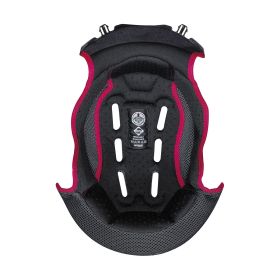 Interno Casco TOP CLIMA COMFORT Taglia M Nero Rosso NOLAN N100-5