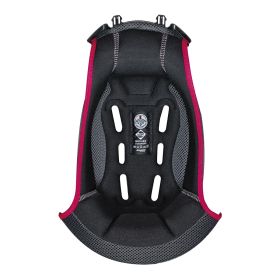 Interno Casco CLIMA COMFORT Taglia L Nero Rosso NOLAN N60-5