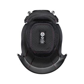Interno Casco TOP CLIMA COMFORT Taglia XS / S Nero Rosso NOLAN N100-5 PLUS