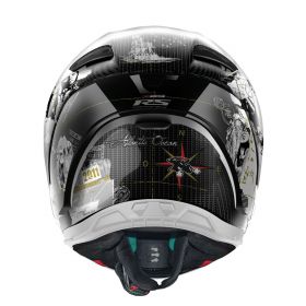 Full Face Helmet NOLAN X-804 RS U Carbon Replica Checa 024 White