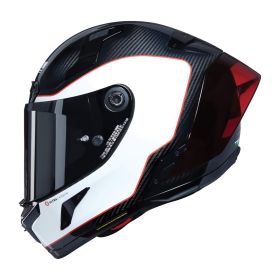 Casco integrale NOLAN X-804 RS Ultra Carbon Asso di Picche 343 nero bianco