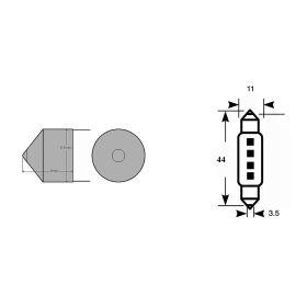 OKYAMI  MOTORCYCLE LED BULB