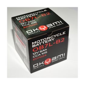 OKYAMI YB7L-B2 MOTORCYCLE BATTERY