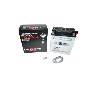 OKYAMI YB12A-B BATTERY WITH ACID PACKAGING