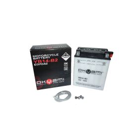 MOTORRAD BATTERIE OKYAMI YB14-B2