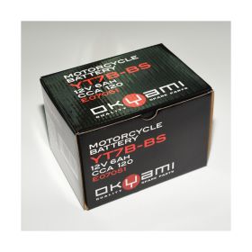OKYAMI YT7B-BS MOTORCYCLE BATTERY