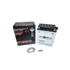 BATTERIA OKYAMI YB14L-B2 SENZA ACIDO