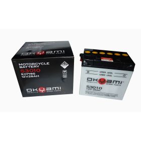 OKYAMI 53010 MOTORCYCLE BATTERY