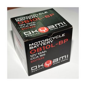 MOTORRAD BATTERIE OKYAMI YB10L-BP