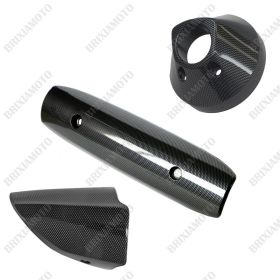 PROTEZIONE COLLETTORE CARBON MARMITTA CARBON FONDELLO SPORT CARBON T-MAX '08-'11