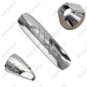 PROTEZIONE COLLETTORE CROMO MARMITTA CROMO FONDELLO SPORT CROMO T-MAX 500 2001