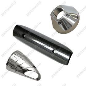 PROTEZIONE COLLETTORE CROMO MARMITTA CARBON FONDELLO SPORT CROMO T-MAX 2007