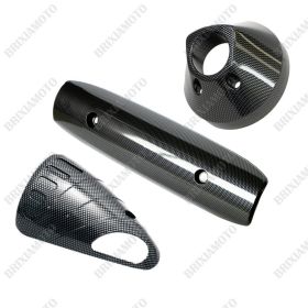 PROTEZIONE COLLETTORE CARBON MARMITTA CARBON FONDELLO SPORT CARBON T-MAX 2007