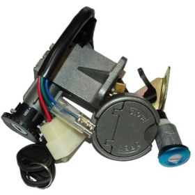 KIT SERRURES AVEC CLÉ VERROUS KYMCO AGILITY 50 R10 R12 R16 RS CARRY 2T 4T