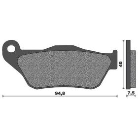 Motorrad bremsbeläge ONE 77281897