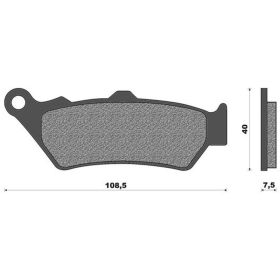 MOTORRAD BREMSBELäGE ONE 77281904