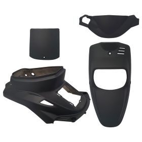 KIT CARENA 4 PEZZI NERO OPACO