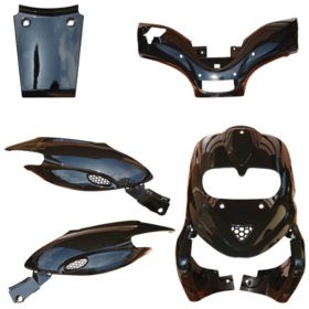 SET FAIRINGS FAIRING GILERA STALKER BLACK COMPETA 5PZ