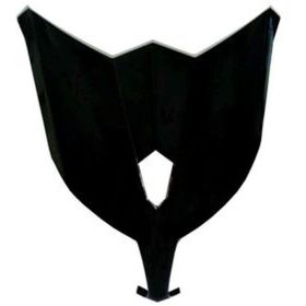 COPRISCUDO CENTRALE CARENA NERO LUCIDO