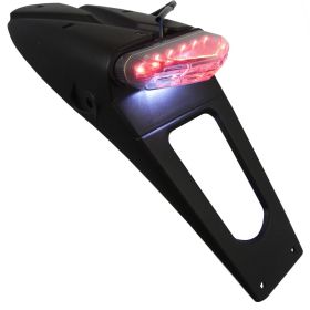 PORTA TARGA ENDURO MOTARD FARO STOP OMOL