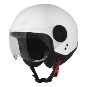 DEMI JET HELMET ORIGINE NEON EASY WHITE