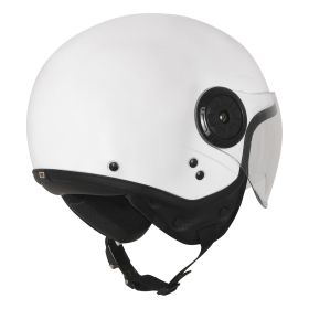 DEMI JET HELMET ORIGINE NEON EASY WHITE