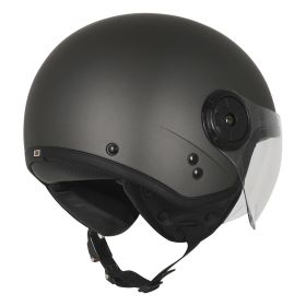 DEMI JET HELMET ORIGINE NEON EASY MATT TITANIUM