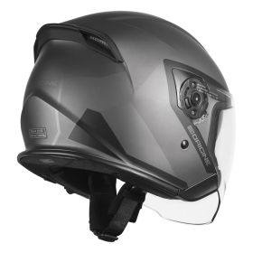 CASQUE JET ORIGINE PALIO 2.0 TECHY NOIR / TITANE