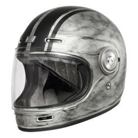 CASCO INTEGRALE ORIGINE VEGA CUSTOM ARGENTO OPACO