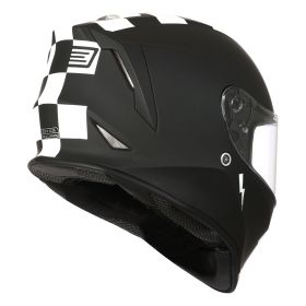 CASCO INTEGRALE ORIGINE DINAMO CONTEST NERO OPACO / BIANCO