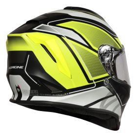 CASCO INTEGRALE ORIGINE DINAMO GALAXI GIALLO / BIANCO / NERO OPACO