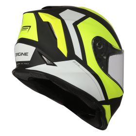 CASCO INTEGRALE ORIGINE DINAMO BOLT GIALLO / NERO OPACO